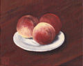 ラトゥール-皿の上の３つの桃